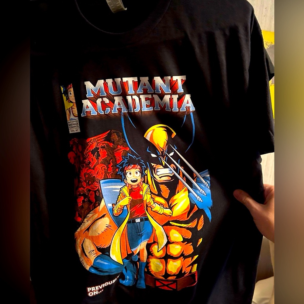 X-men my hero academia shirt
